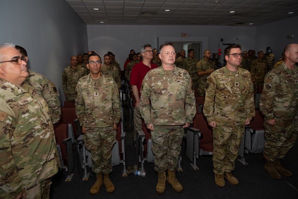 156th Tactical Advisory Squadron Change of Command Ceremony