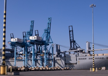 833rd Transportation Battalion Loads Equipment for Deployment in the Pacific