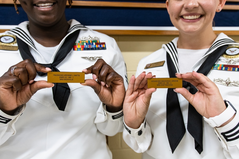 RDML Walker Presents Bakarian Award