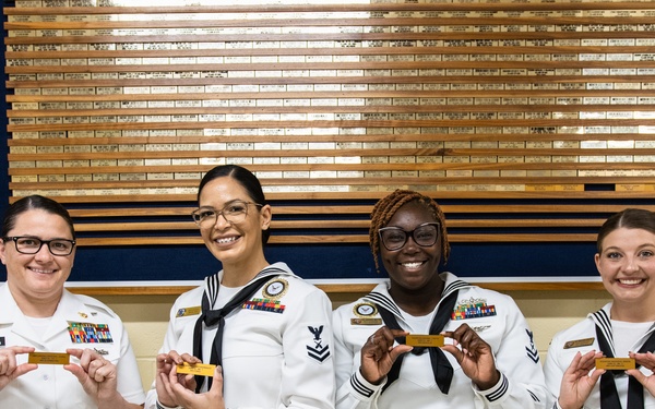 RDML Walker Presents Bakarian Award