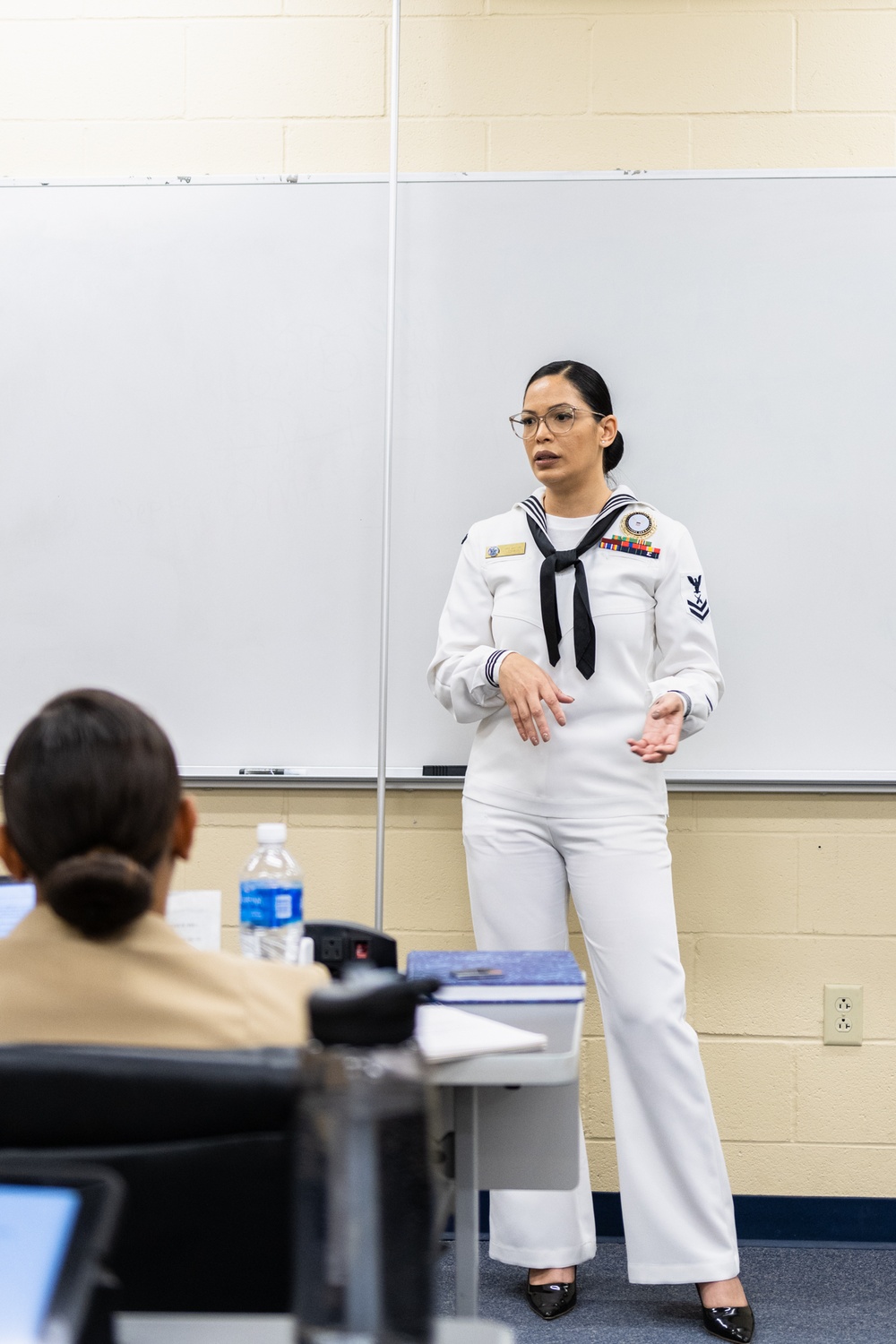 RDML Walker Presents Bakarian Award