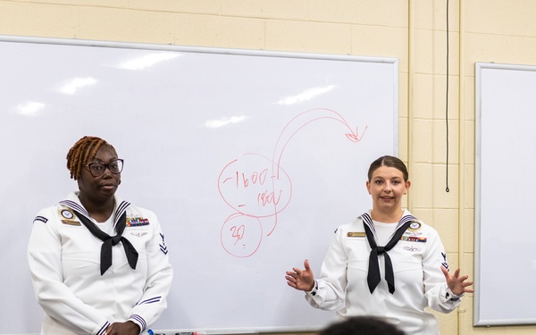 RDML Walker Presents Bakarian Award