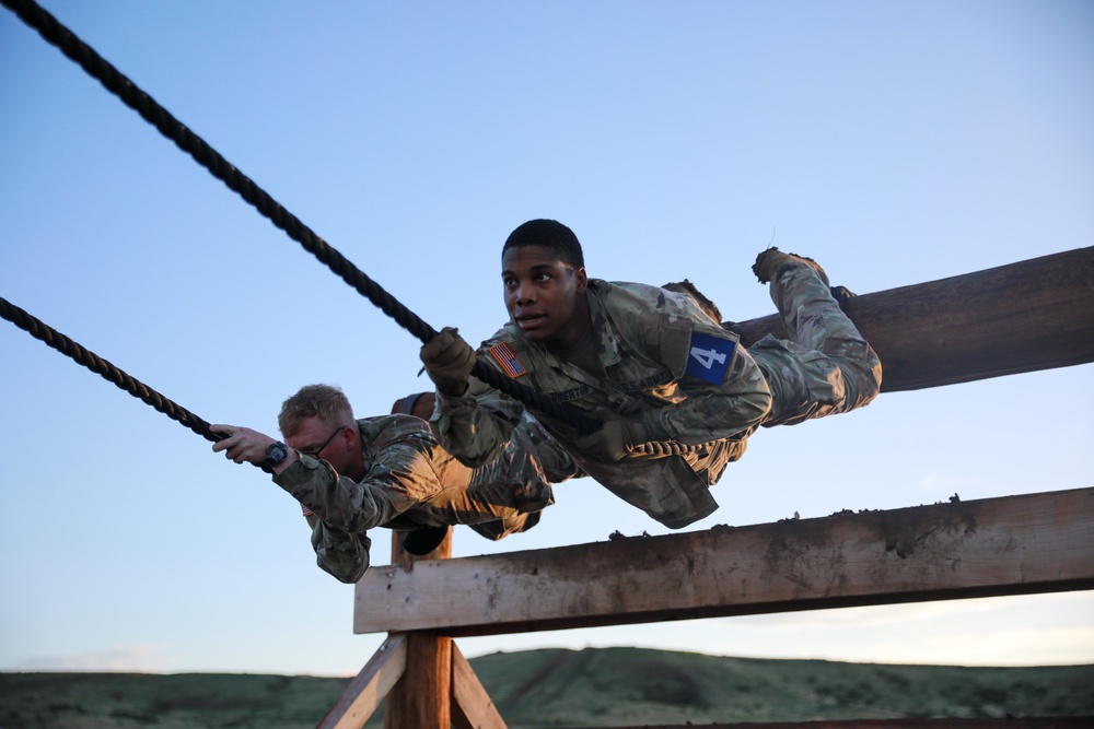 III Armored Corps Best Squad Competition Obstacle Course