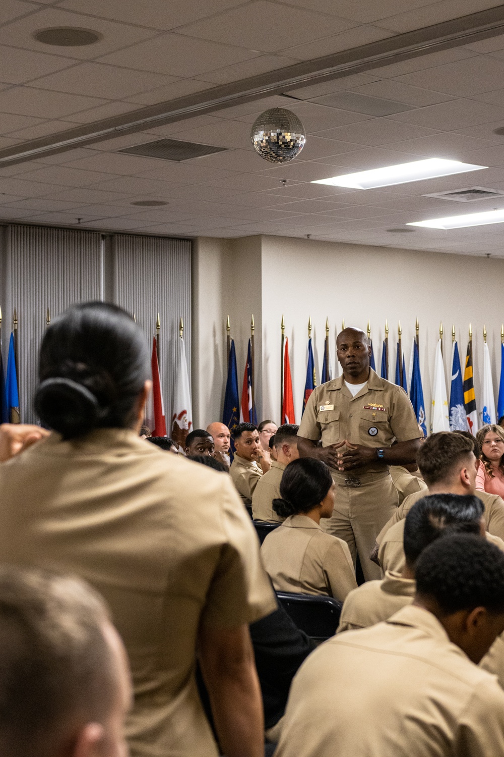 RDML Walker Presents Bakarian Award