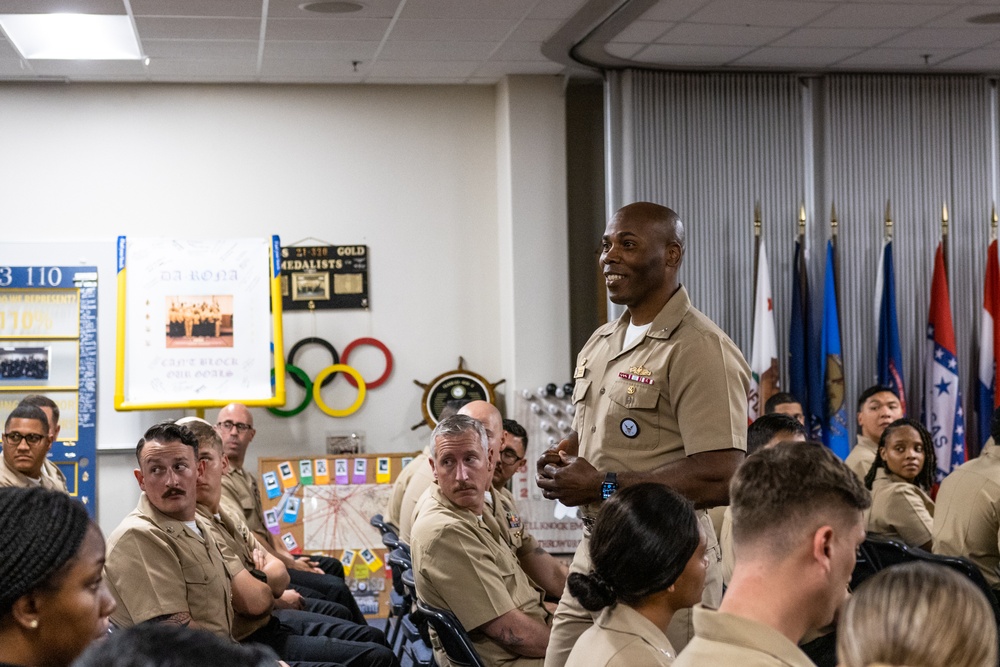 RDML Walker Presents Bakarian Award