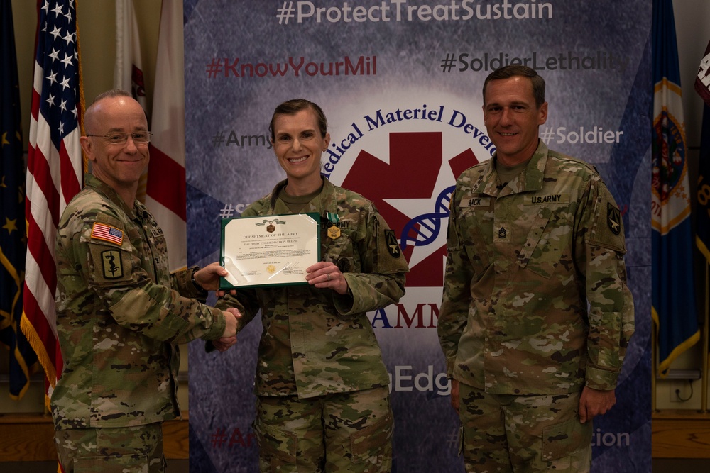 USAMMDA team gathers for command town hall, awards presentation