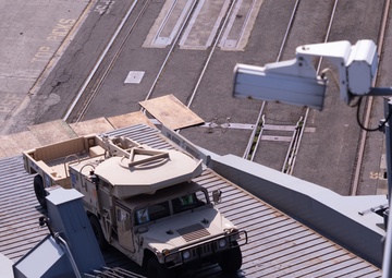 833rd Transportation Battalion Loads Equipment for Deployment in the Pacific