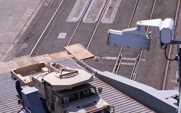 833rd Transportation Battalion Loads Equipment for Deployment in the Pacific