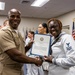 RDML Walker Presents Bakarian Award