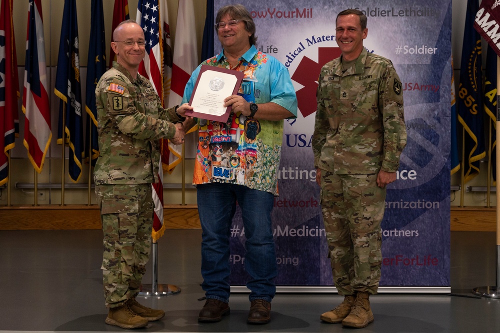 USAMMDA team gathers for command town hall, awards presentation