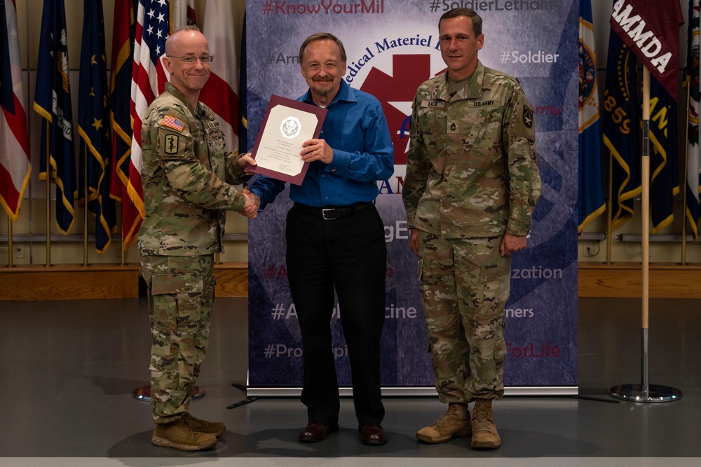 USAMMDA team gathers for command town hall, awards presentation