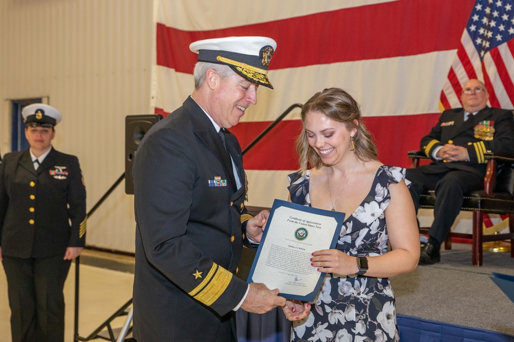 FORCM Chelberg Retirement Ceremony