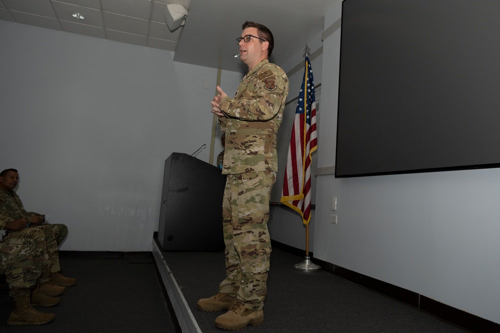 156th Tactical Advisory Squadron Change of Command Ceremony