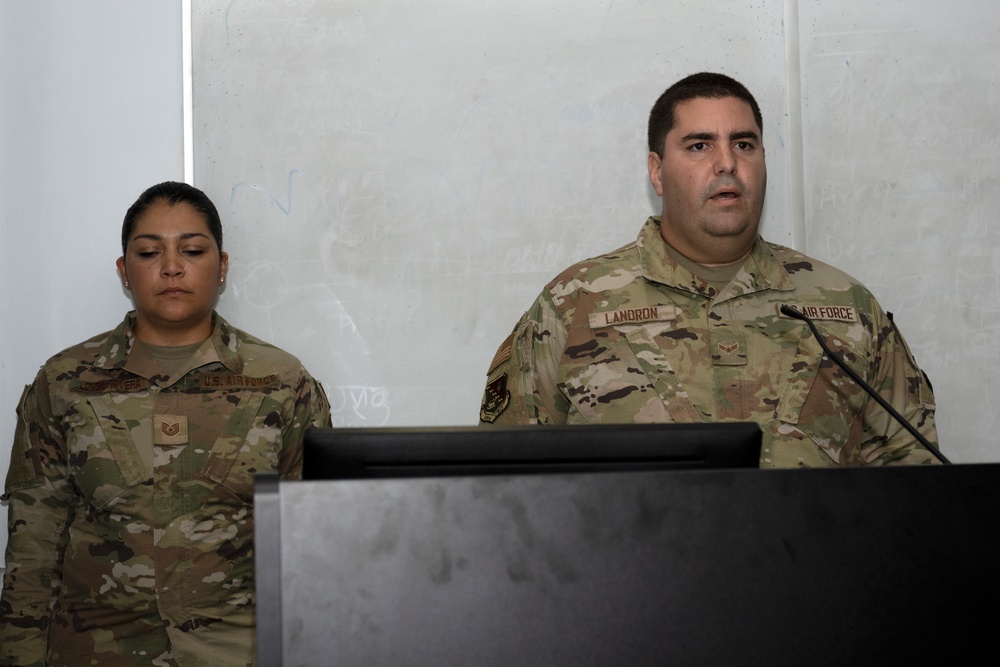 156th Tactical Advisory Squadron Change of Command Ceremony