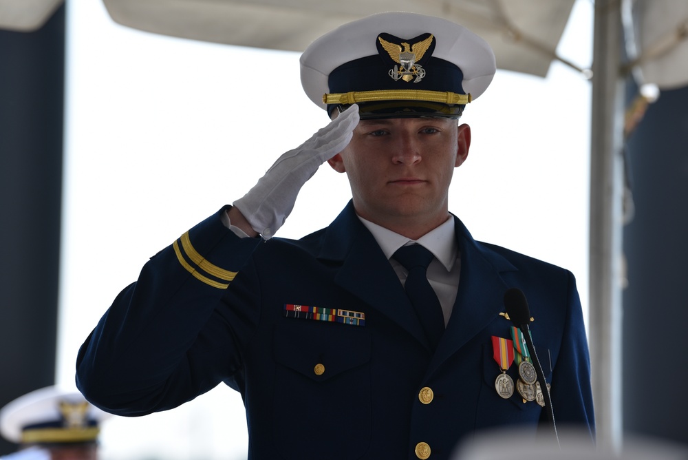 Coast Guard Cutter Maurice Jester (WPC 1152) commissioning ceremony