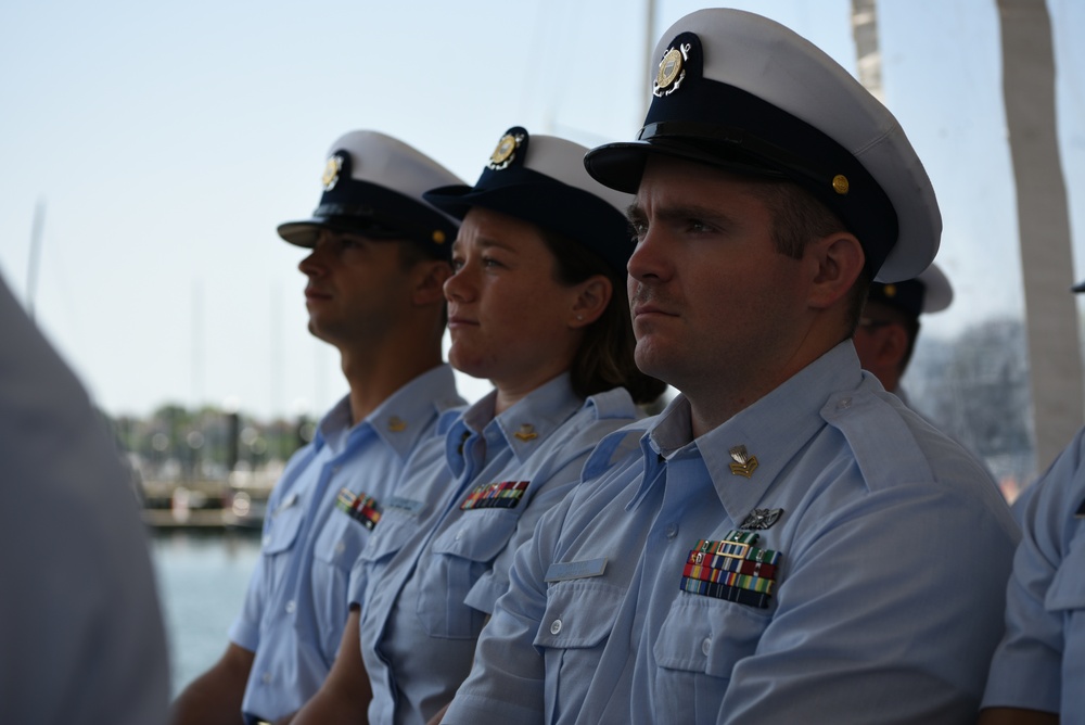 Coast Guard Cutter Maurice Jester (WPC 1152) commissioning ceremony