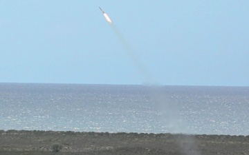 NATO rockets fly from the Black Sea coast in support of exercise Saber Guardian 23