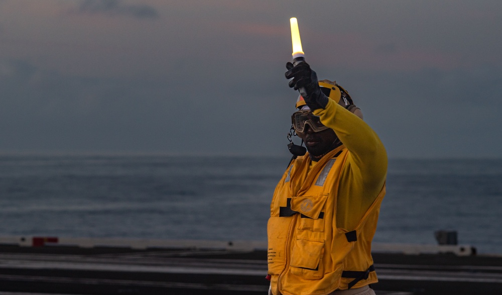 USS Ronald Reagan (CVN 76) conducts flight operations