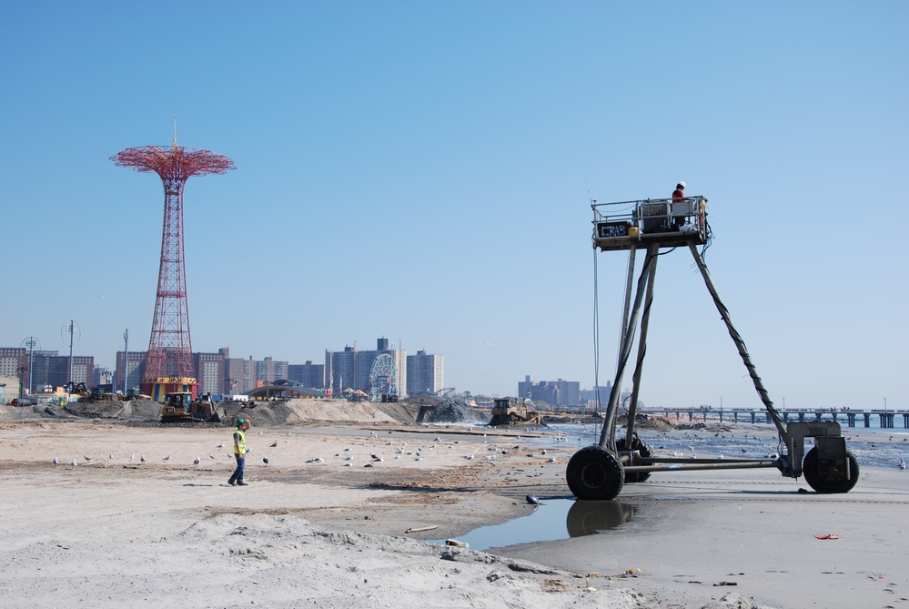 Army Corp's Post Hurricane Sandy Work