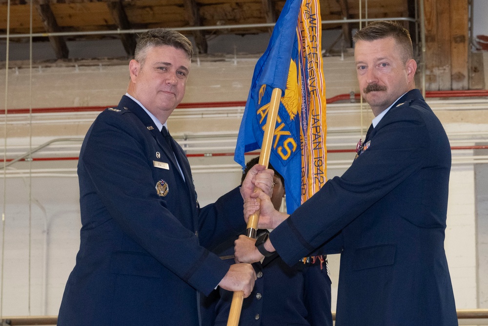 6th Attack Squadron change of command
