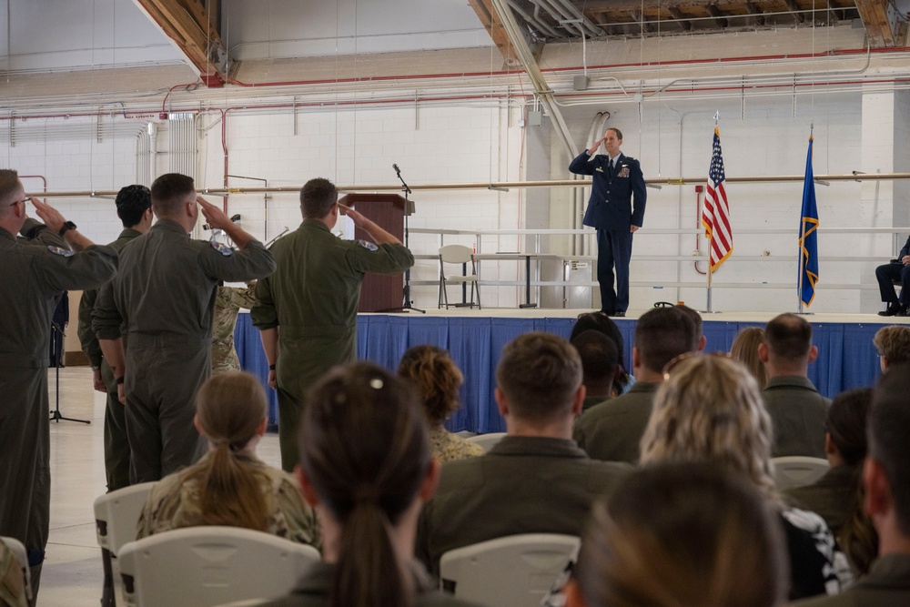 6th Attack Squadron change of command