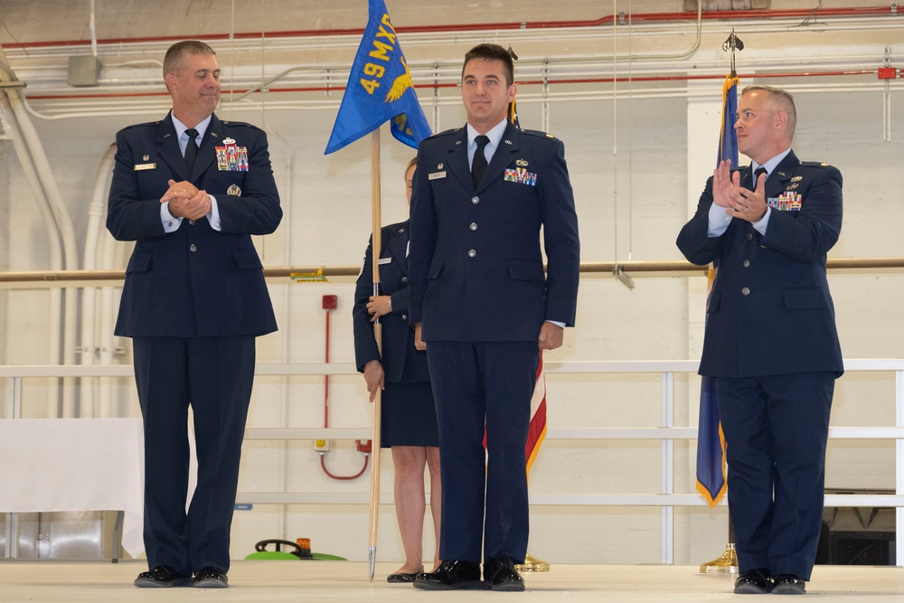 49th Component Maintenance Squadron change of command