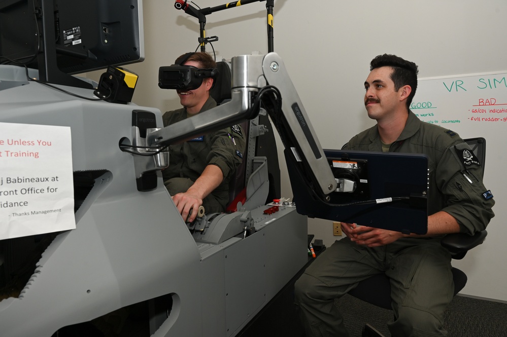 T-38 virtual reality simulator