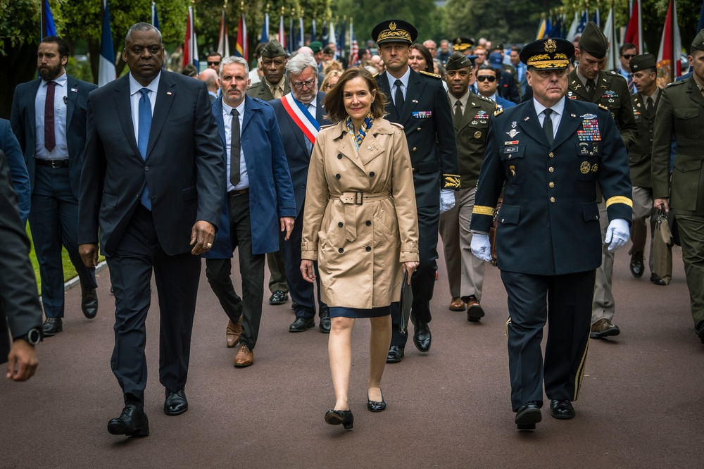 Secretary Austin Attends 79th D-Day Commemoration in Normandy