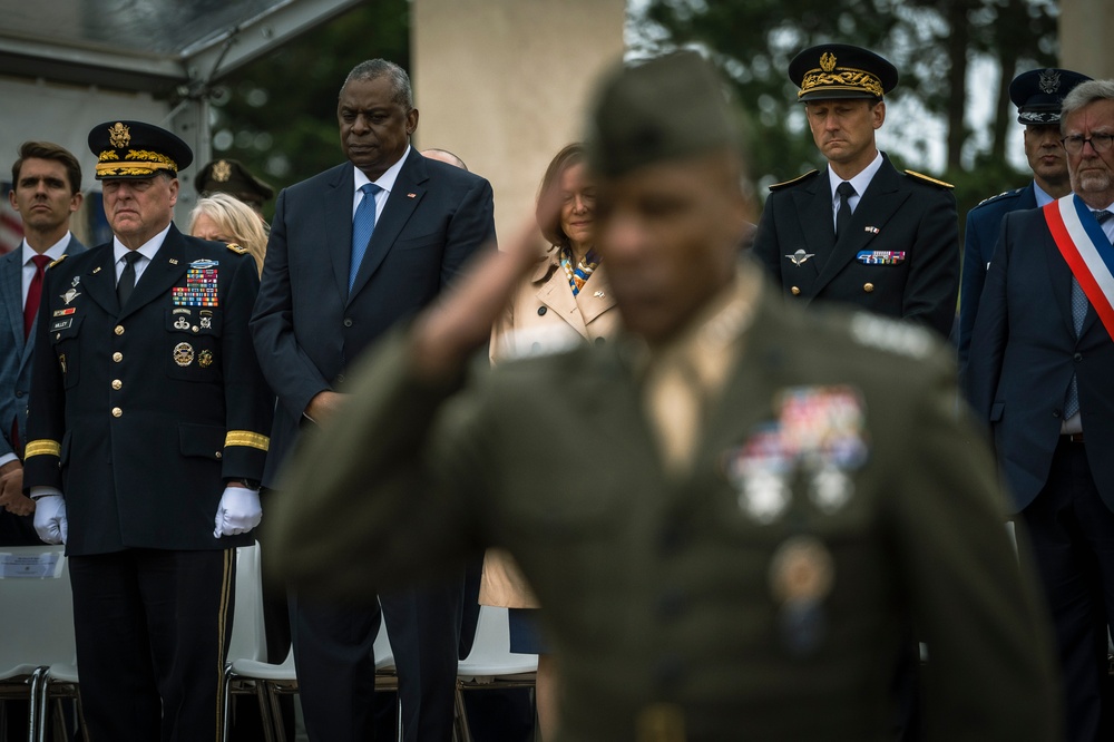 Secretary Austin Attends 79th D-Day Commemoration in Normandy