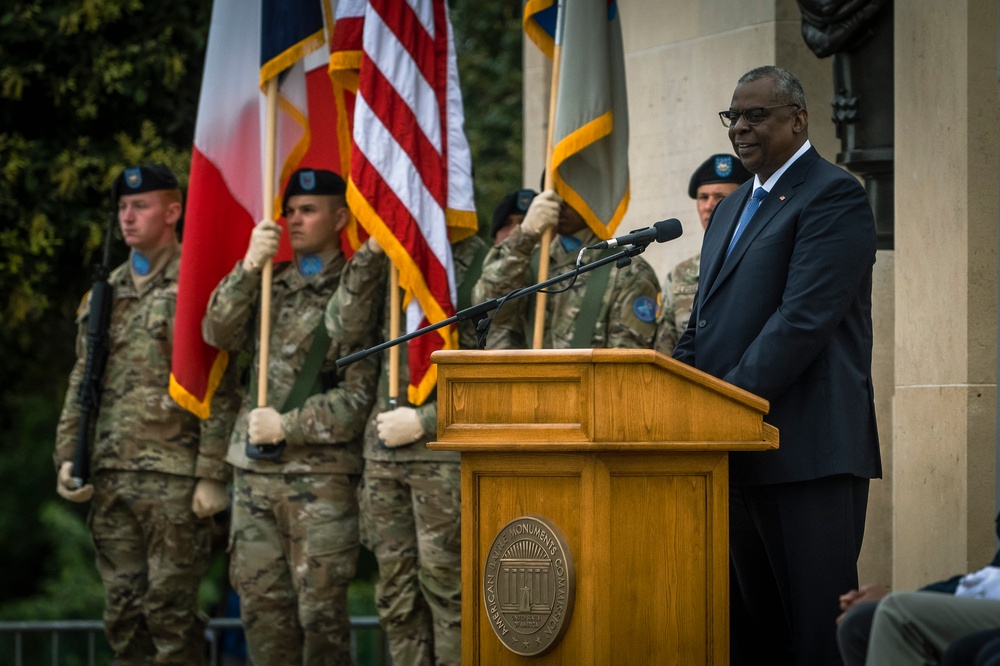 Secretary Austin Attends 79th D-Day Commemoration in Normandy