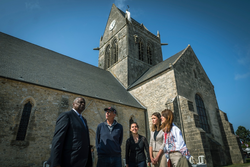 Secretary Austin Attends 79th D-Day Commemoration in Normandy