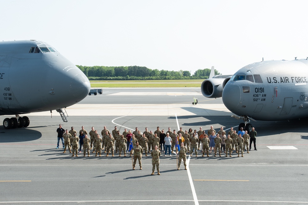 Dover AFB hosts group and squadron photo day