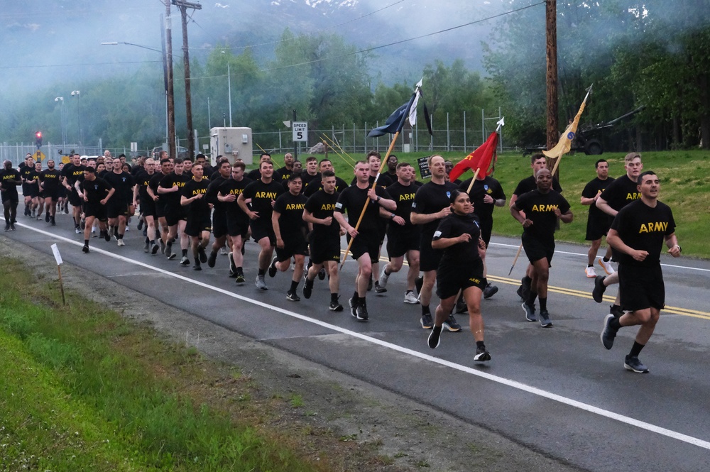 11th Airborne Division Run - JBER