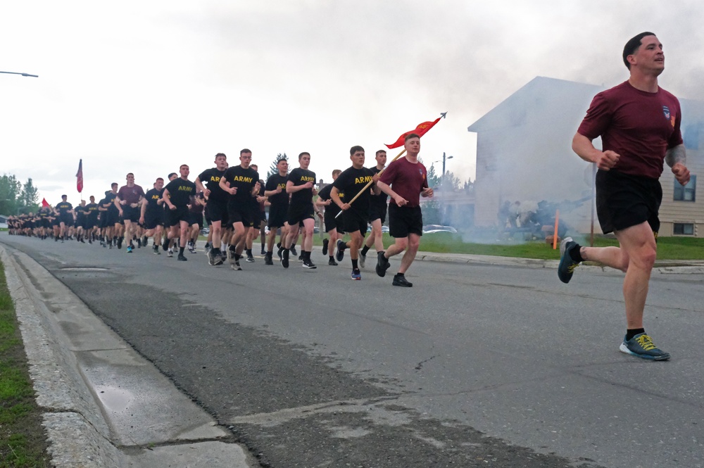 11th Airborne Division Run - JBER