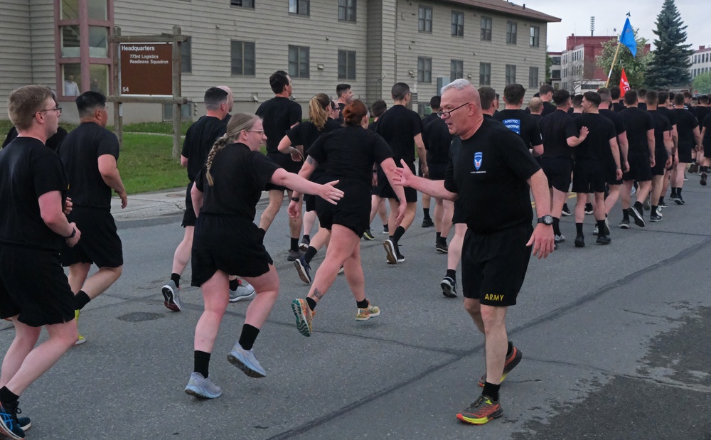 11th Airborne Division Run - JBER