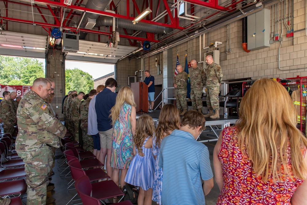 CES Change of Command