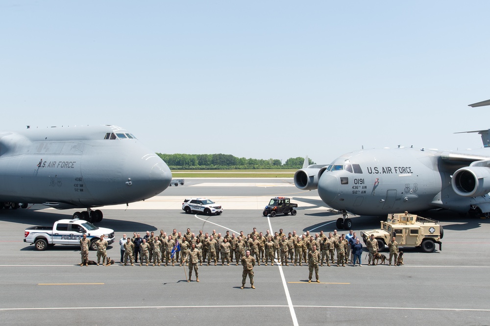Dover AFB hosts group and squadron photo day