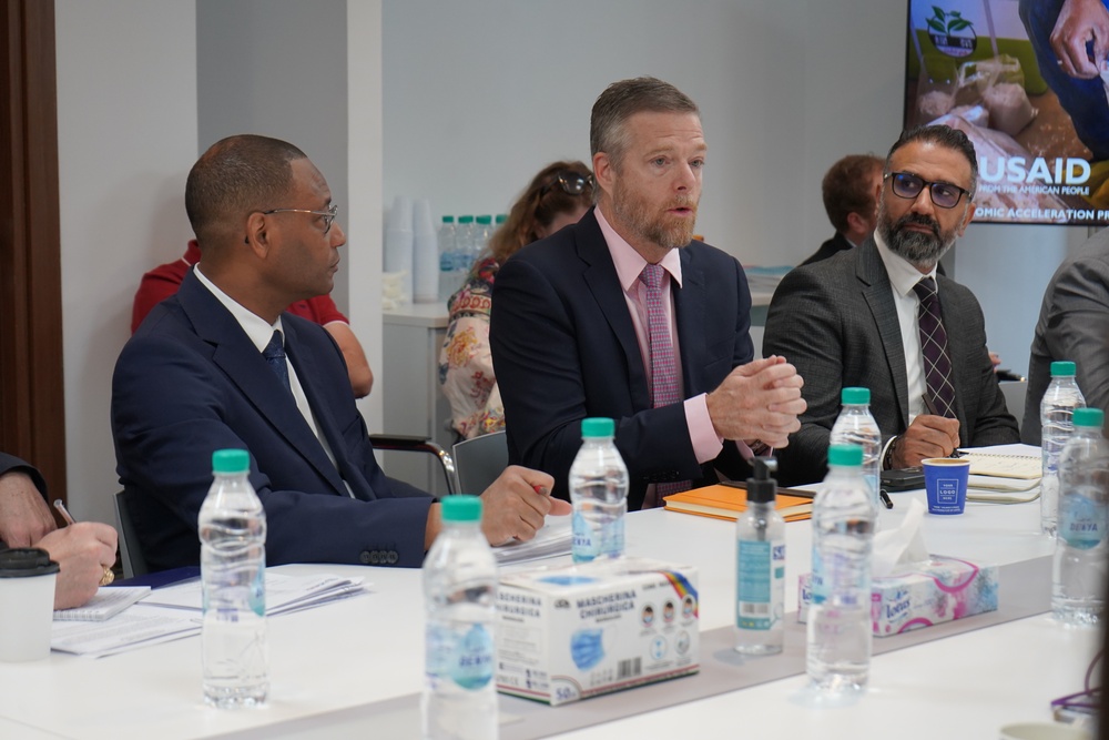 Counselor USAID White, Acting AA Andrew Plitt, and Chief Digital Democracy and Rights officer Vera Zakem discussed USAID’s investments in southern Libya.