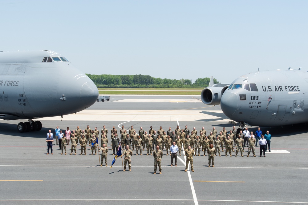 Dover AFB hosts group and squadron photo day