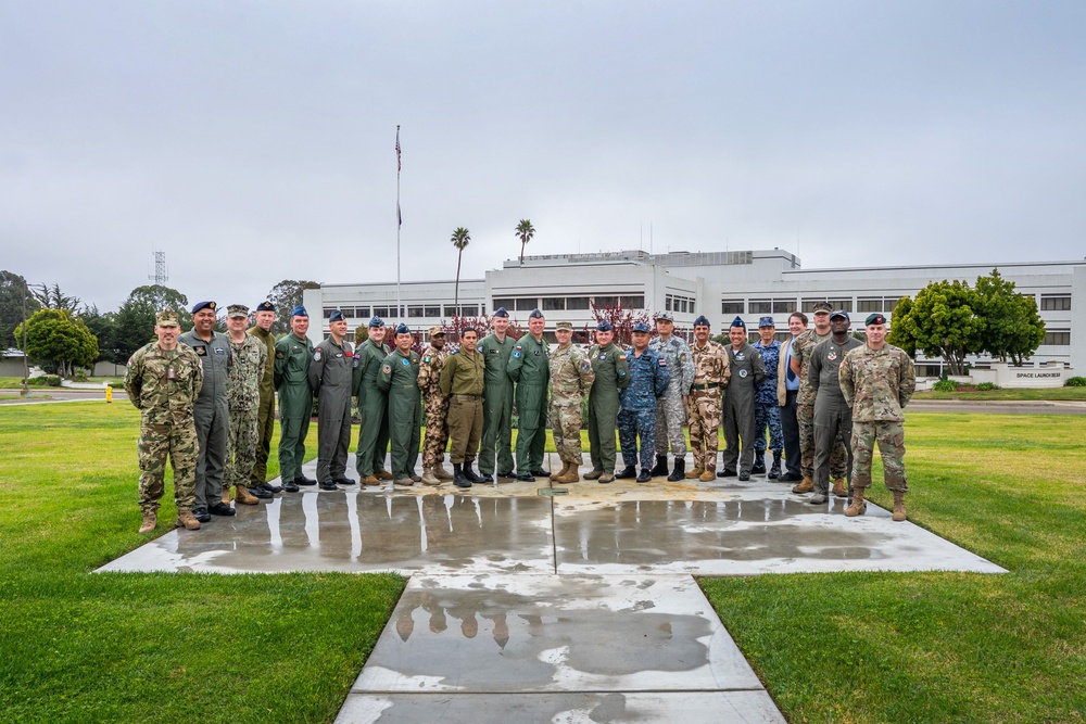 Air War College Visits Vandenberg