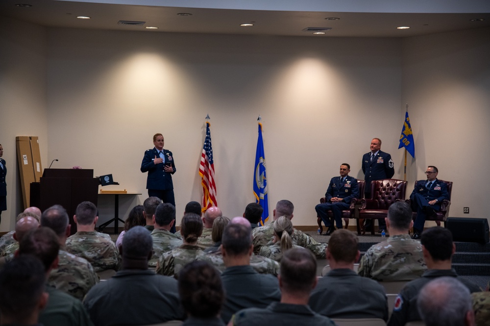 403rd Operations Group change of command