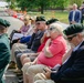 Attendees listen intently to the speakers at the ceremony honoring Gary Gordon