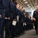 USS Bataan Frocking Ceremony