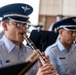 The United States Air Force Band of the West performs for Maj. General Edward Thomas Retirement