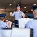 The United States Air Force Band of the West performs for Maj. General Edward Thomas Retirement