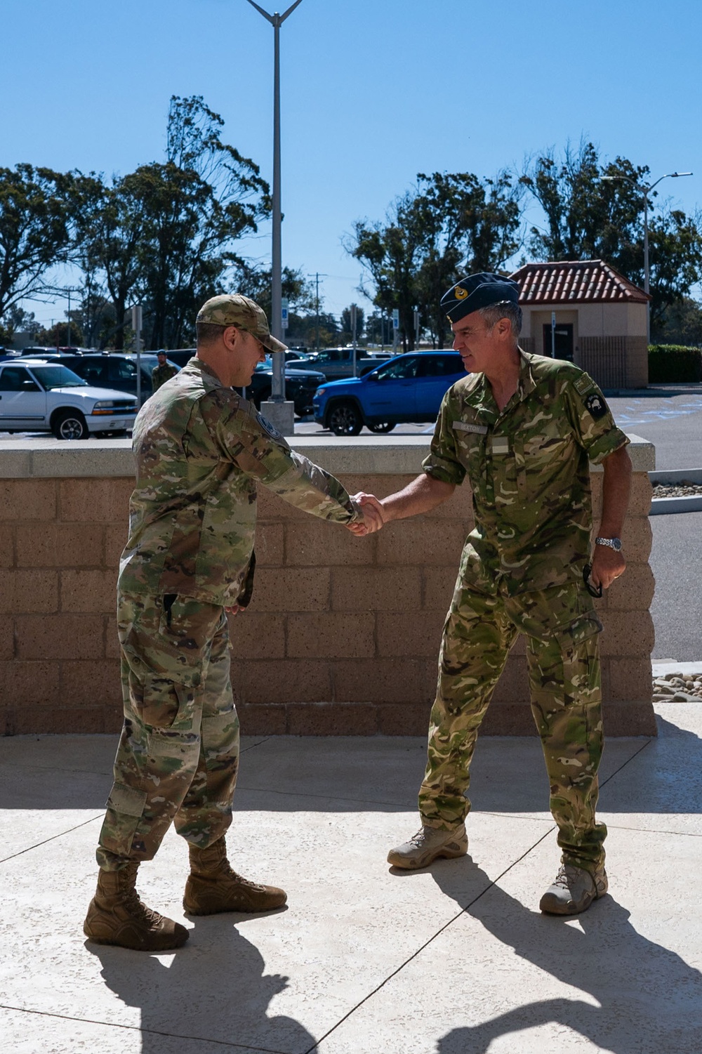 NZAF Air Commodore Sexton visits CFSCC