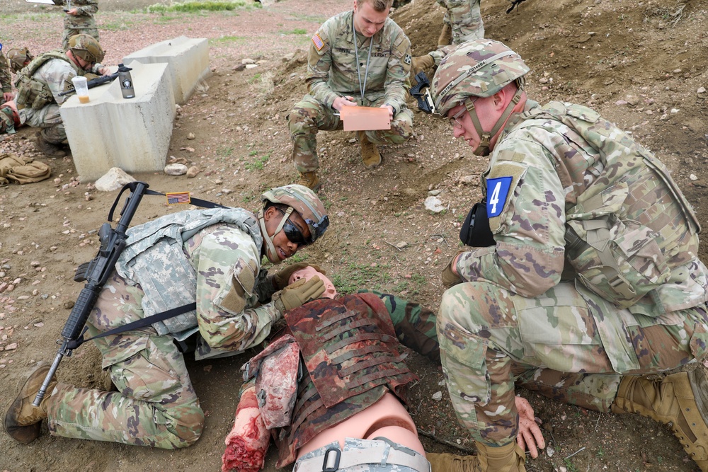 III Armored Corps Best Squad Competition Medical Lanes