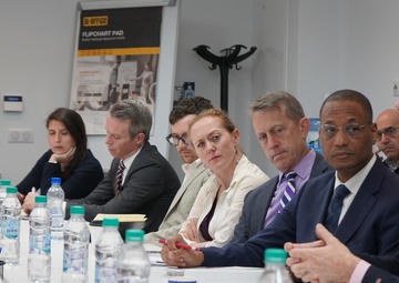 Counselor USAID White, Acting AA Andrew Plitt, and Chief Digital Democracy and Rights officer Vera Zakem discussed USAID’s investments in southern Libya.