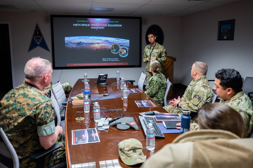 AF Guard, Reserve units welcome USSPACECOM CSEL Stalker, highlights units’ critical space capabilities