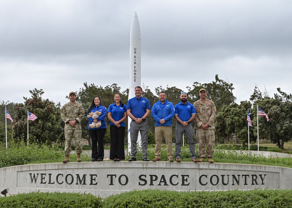 Members of the Air Force Wounded Warriors visit Vandenberg Space Force Base